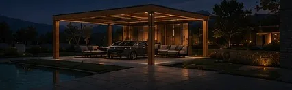 La réalisation S36-2026-0001, carport solaire Signature 36 posé chez son propriétaire